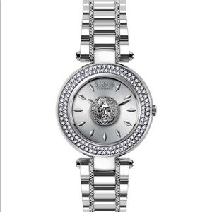 Versace Swarovski Crystal Bracelet Watch